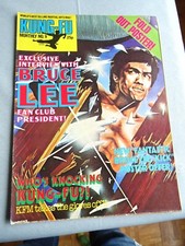 Kung-Fu Monthly No 9 Bruce Lee - Poster Magazine Very good condition