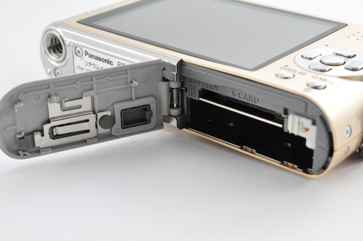 あられさま専用 美品 Lumix FX66 シャンパンゴールド 動作品 Panasonic Lumix DMC-FX66 Gold Compact Digital Camera [N Mint