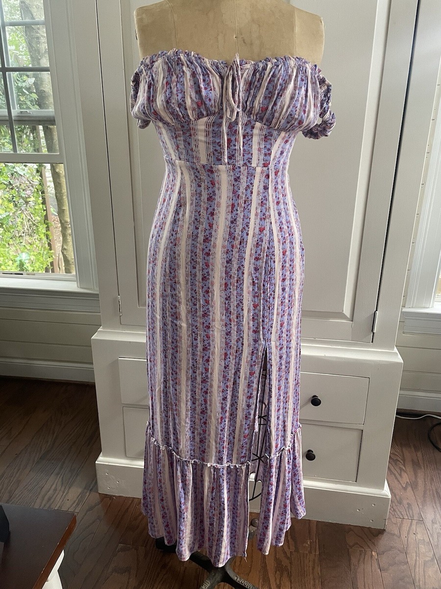 strapless orange midi dress Printed Mesh Strapless Ruched Asymmetric Maxi Dress