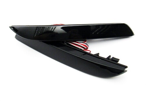 2x For Honda CRV CRZ Insight Black Smoked Bumper Reflector LED Tail Brake Lights - Bild 4 von 12