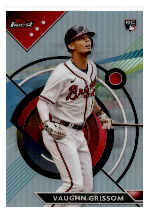 2023 Finest #88 Vaughn Grissom Refractor Atlanta Braves