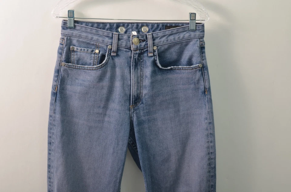 Rag & Bone Maya High Rise Ankle Straight Jeans Womens 27 Distressed - Image 3 of 4