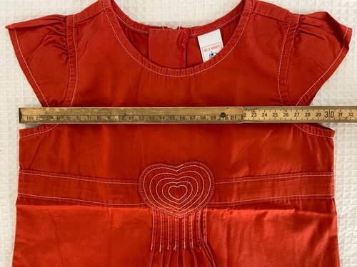 OLD NAVY Completo gonna jeans top casacca rosso maglia bimba bambina 2/3 anni - Foto 16 di 19