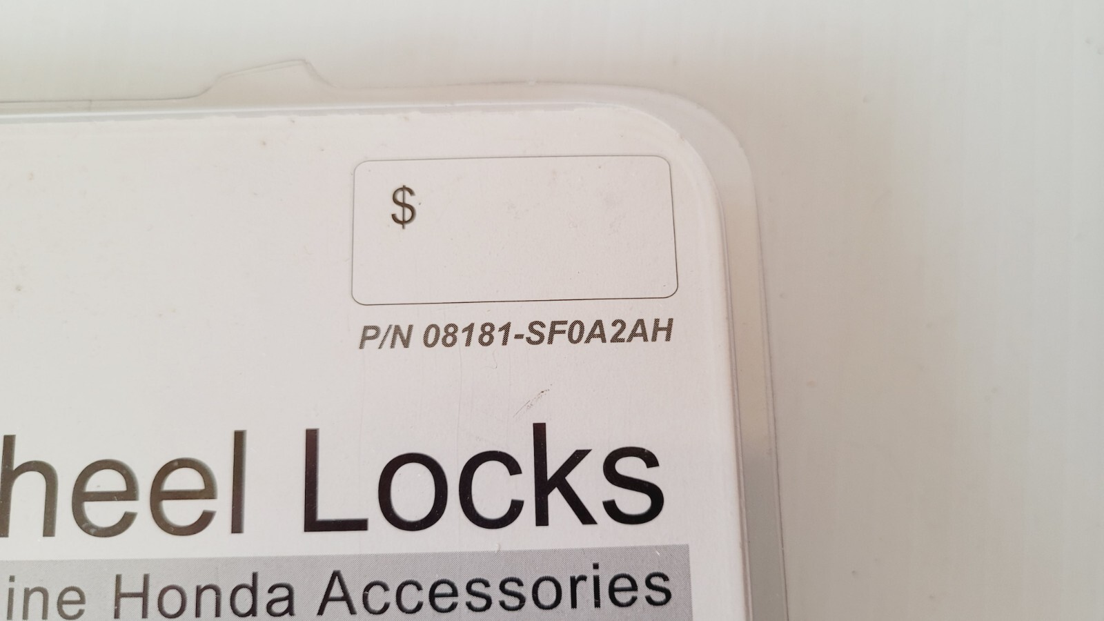 Honda wheel locks 08181SF0A2AH set of 4 eBay