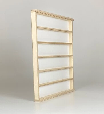 VitrinenSchmidt® Puck Vitrine Schaukasten 51cm x 57cm x 4.3cm, für 36 Pucks