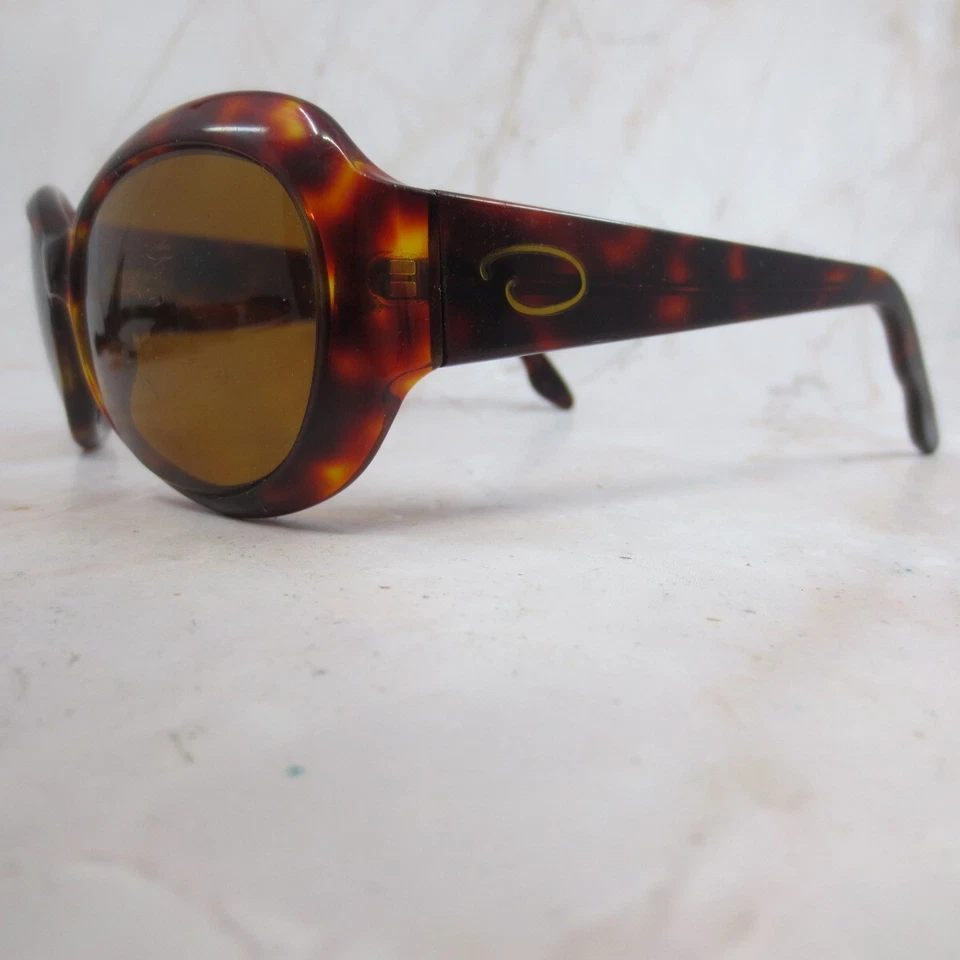 Oscar Oscar de la Renta Sunglasses Frame Women's Brown Tortoise Full Rim 51-15 - Image 2 of 4