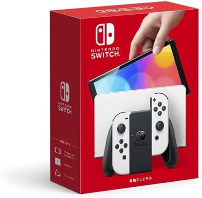 Nintendo Switch OLED Model 64GB White (Japan Variant) 45496883386