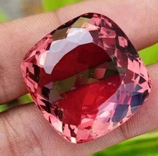 74.82 Ct Certified Russian Color Changing Alexandrite Cushion Loose Gemstone A 