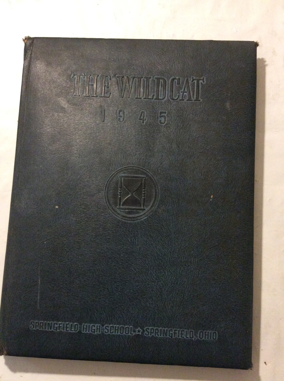 1945 THE WILDCAT SPRINGFIELD OHIO HIGH SCHOOL YEAR BOOK #B – SHESTCO