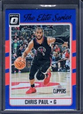 2016-17 Panini Donruss Optic CHRIS PAUL The Elite Series Blue Prizm 03/49 1/1 SP