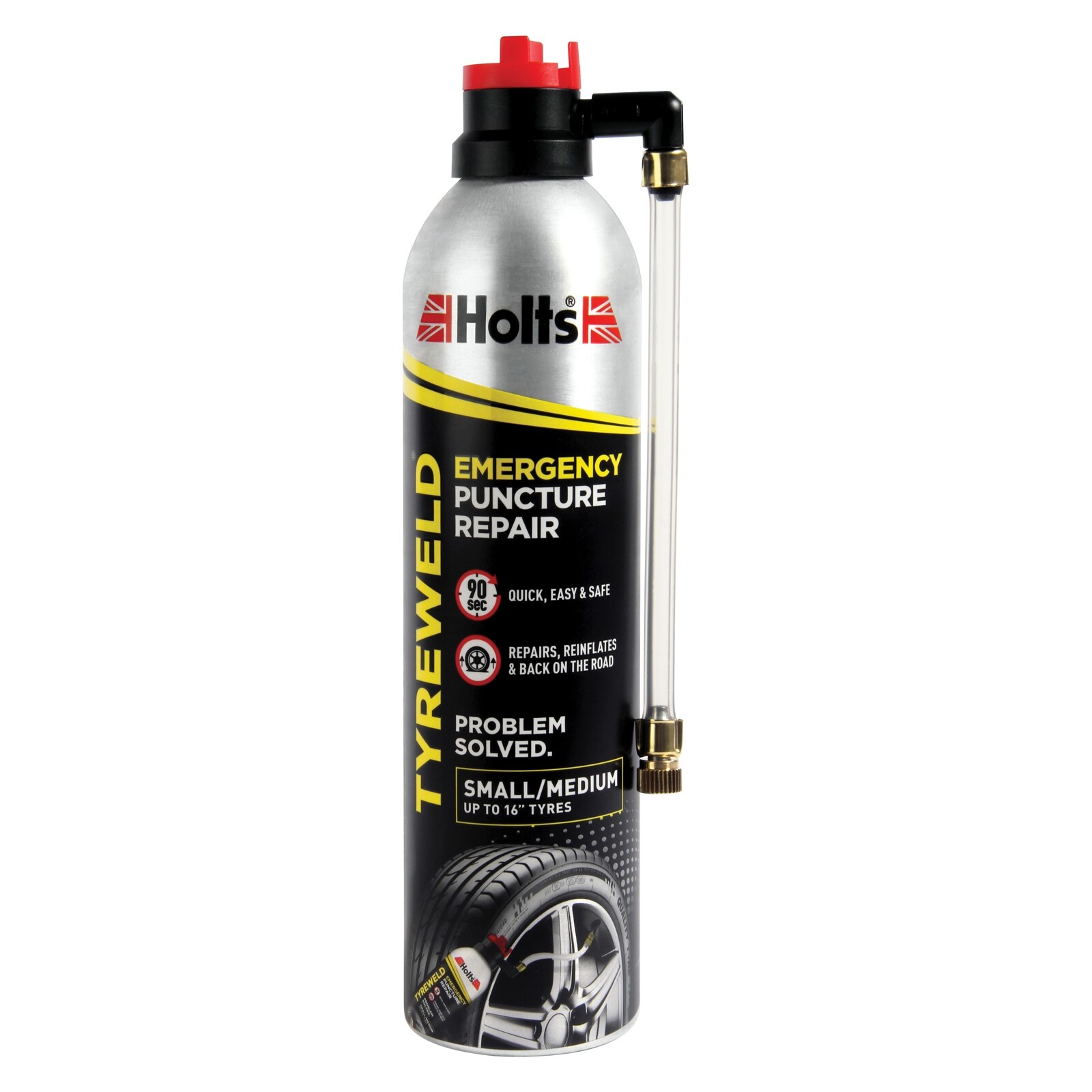 Tyre Sealant Puncture Repair Tyreweld 400ml Aerosol - Holts HT3YA