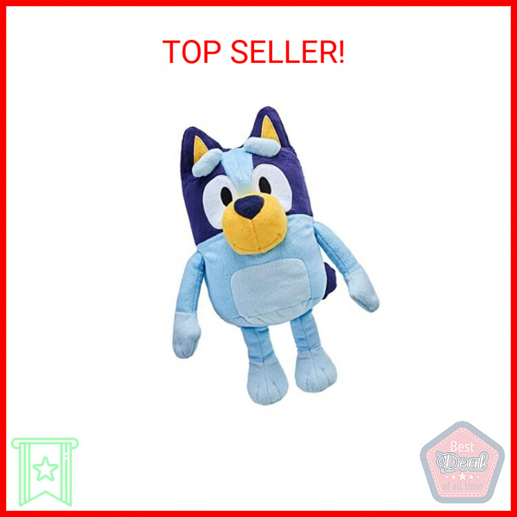 Bluey 13-Inch Interactive Talking Plush with 9 Phrases and Sing-Along