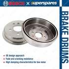 <!--F#f_0-->2 x Bosch Rear Brake Drums for Toyota Hiace KDH 200 201 205 206 220 221 222 223<!--F/-->