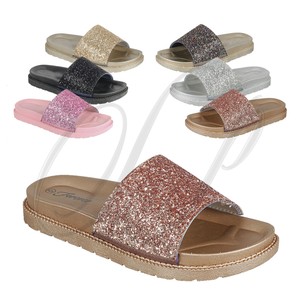 sparkly slides womens
