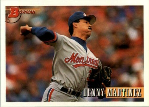 1993 Bowman #480 Denny Martinez Montreal Expos
