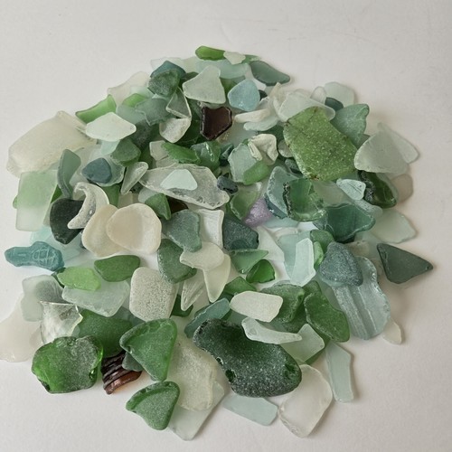 2 Pfund echtes Strand Meer Glas gefunden am Strand Kunsthandwerk gemischte Farben & Größen