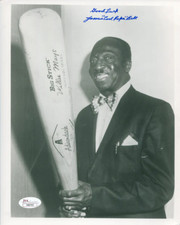 James Cool Papa Bell Autographed 8x10 Photo (JSA)
