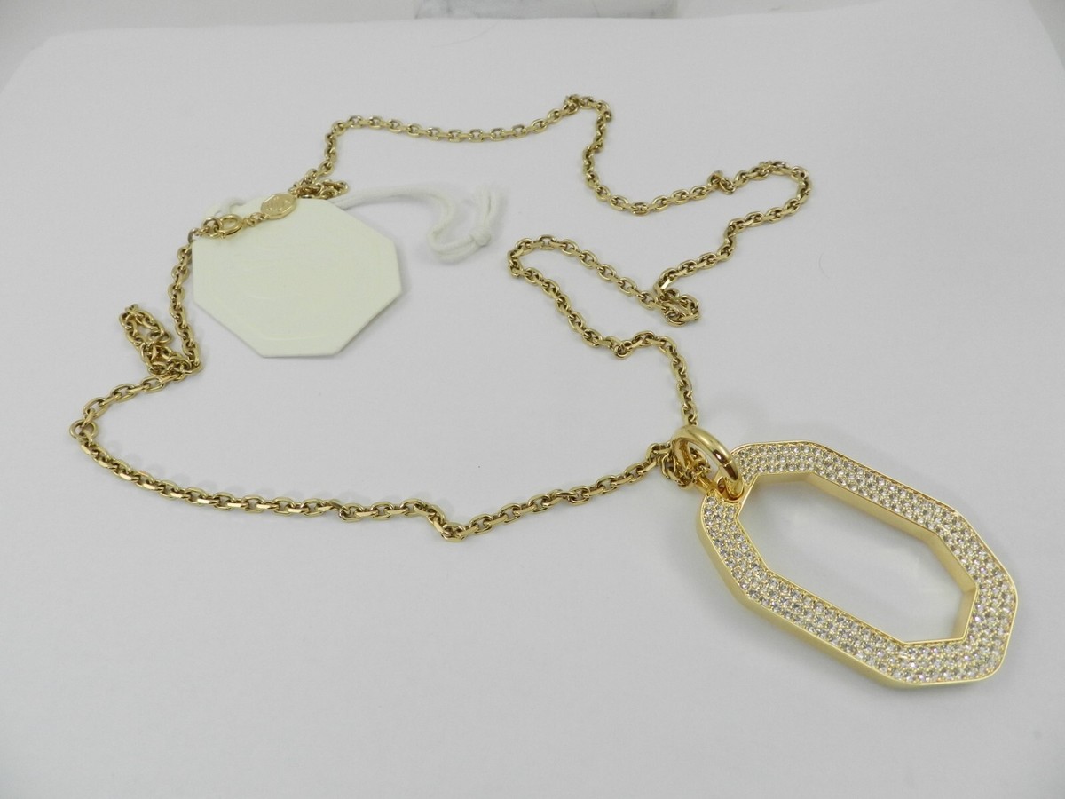 【Swarovski】Dextera ペンダント 純正箱付き Swarovski Dextera Crystal Pendant Necklace, 14-1/8