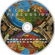 GLOBAL PERCUSSION - RARE ANCIENT CULTURAL AUDIO SAMPLES on disc