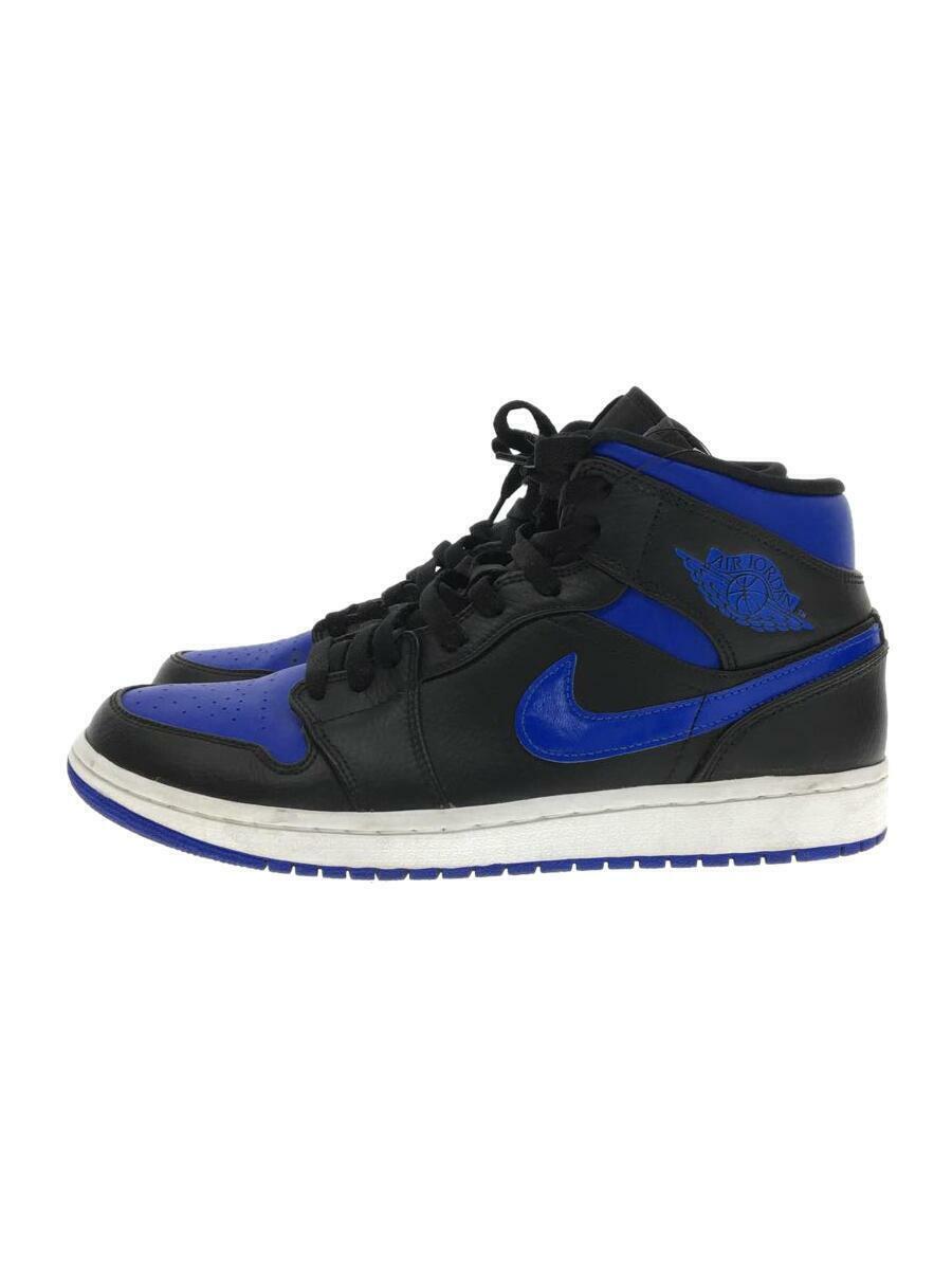 NIKE Air Jordan 1 Mid 1 Mid 554724-068 27.5 cm Bl black Size 27.5cm Sneakers