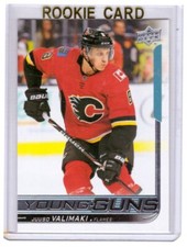 Juuso Valimaki 2018-19 Upper Deck Sr.2 Young Guns Rookie Card #477