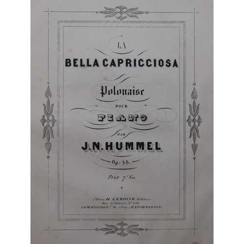 hummel-j-n-la-bella-capricciosa-piano-ca1860-ebay