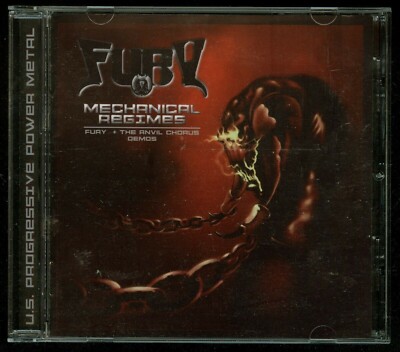 Fury / The Anvil Chorus Mechanical Regimes CD new private indie US power metal