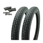 Set 2 Tire Coat for Simson KR50 Trailer Heidenau K30 2,50x16 (20x2,50) 30B