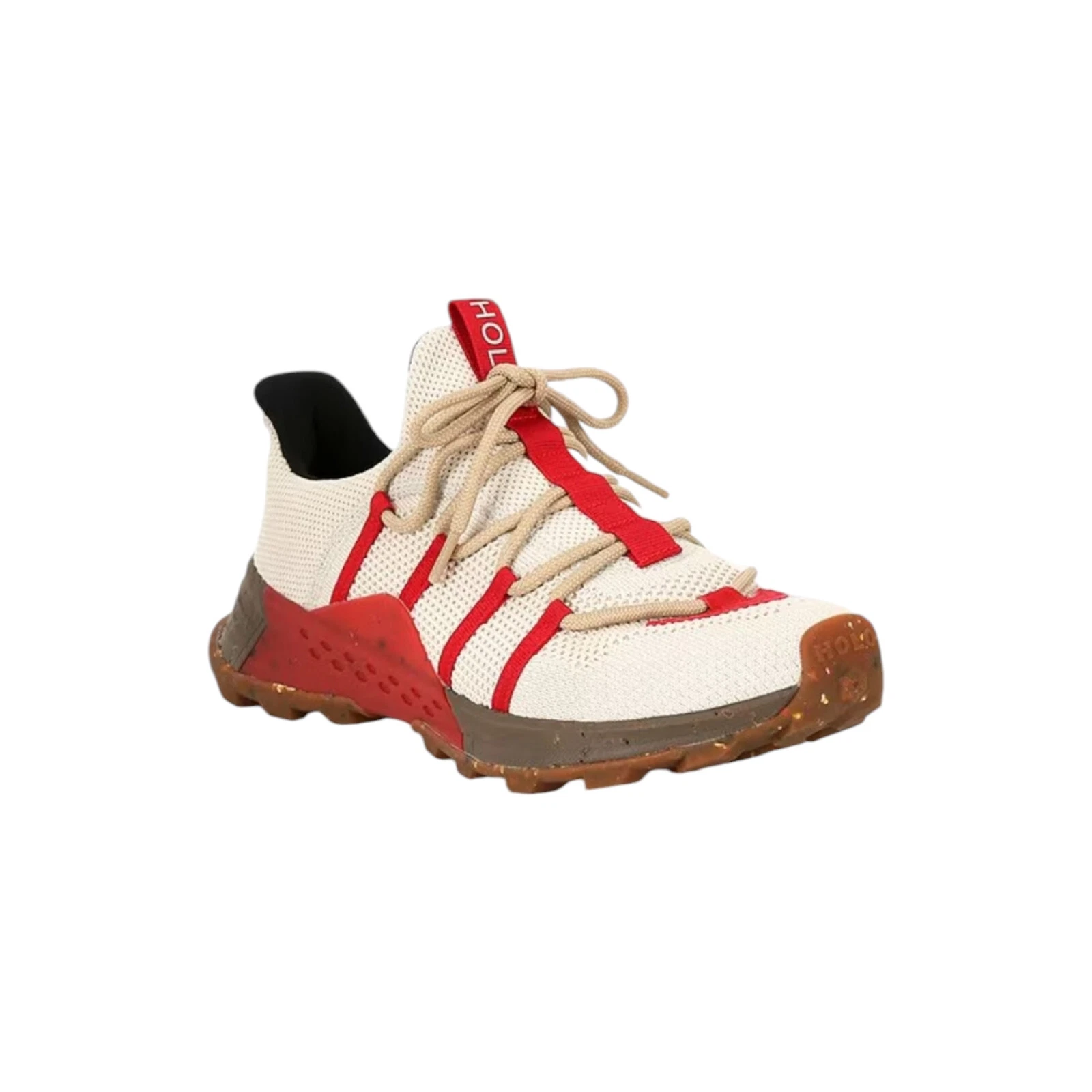HOLO Footwear Men's Artemis Trail Running Sneaker Shoes Red / White Size 11