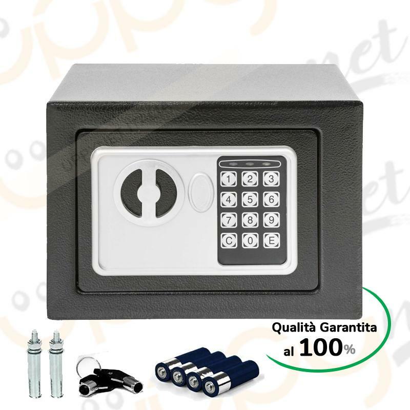Cassaforte Con Fessura Per Deposito - Classe Sicurezza A - Fino A 1500€ - Antiripescaggio E Fissaggio A Muro - Per Ufficio O Casa - Foto 7