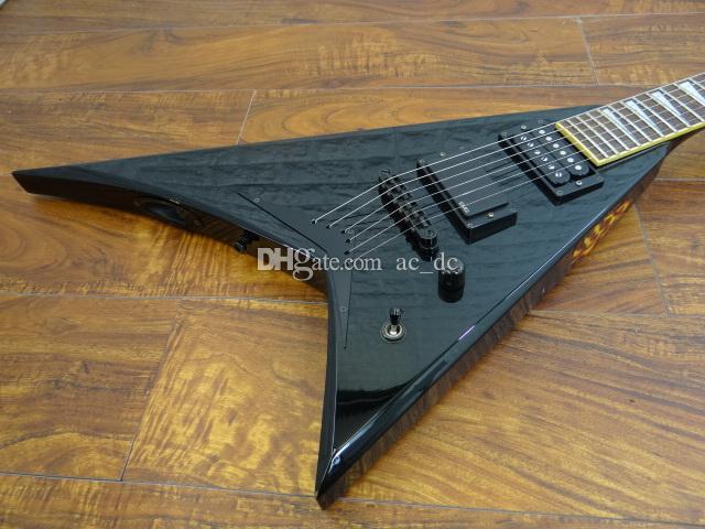 Barclay Flying V エレキギター ブラック Flying V Ebony エレキギター フライングV｜シマムラガッキの