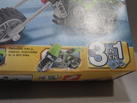 Lego CREATOR 3 in 1 set 31018 ~ HIGHWAY CRUISER ~ NISB Retired Chopper Dirt Bike