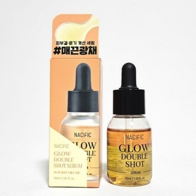 NACIFIC Glow Double Shot Serum 30ml Radiance Vitamin C Moisture Serum K-Beauty