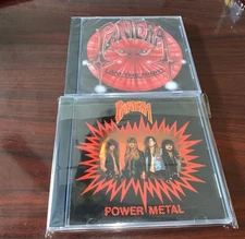 Pantera - I AM THE NIGHT & POWER METAL  2 Albums / 2CD Glam HardRock RARE OOP