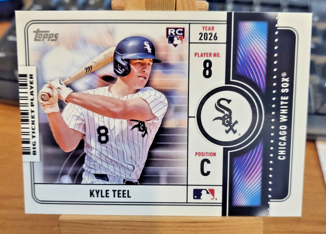 2026 Topps Big Ticket Player Kyle Teel BTP-26 Rookie Insert