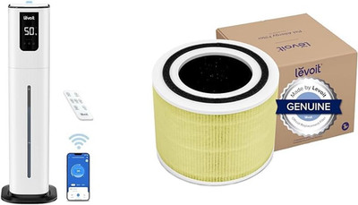 Oasismist 1000S (10L) Smart Humidifier for Home Large Room Bedroom & Core 300 Ai