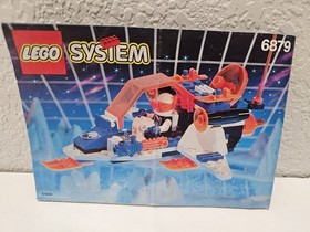 LEGO 6879 Ice Planet Blizzard Baron Complete Vintage 1993 W/ Instructions Space