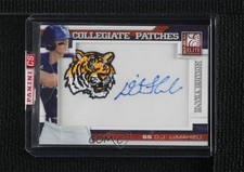 2009 Donruss Elite Extra Edition Collegiate /125 DJ LeMahieu #28 Patch Auto 10ea