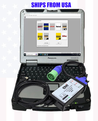 CNH CASE CONSTRUCTION DIESEL DIAGNOSTIC LAPTOP DPA5 DIAGNOSTIC KIT EST