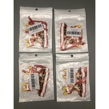 NAME PERSONALIZED ORNAMENT Reindeer Family of 3 CHRISTMAS GIFT tree decor 4 Pack