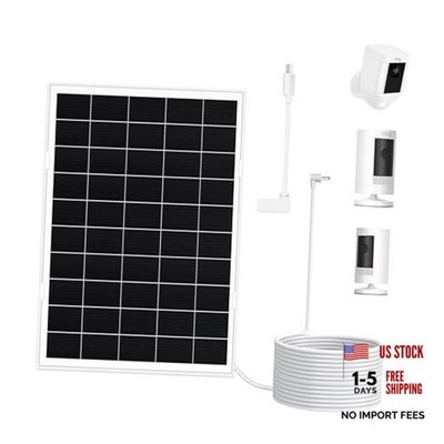 [8W Ultra-Output] 1 Pack Solar Panel for Ring Camera Battery Models - 33%