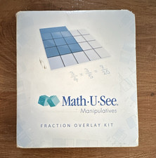 Math-U-See Fraction Overlay Kit Manipulatives...