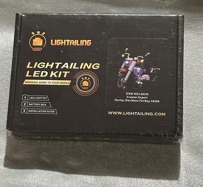 Lightailing Lighting Kit for Lego Creator Expert Harley-Davidson Fat Boy 10269