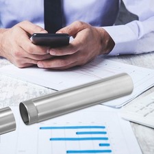 Reusable Stainless Steel Diploma Tube for Household Certificate Storage