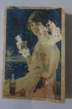 Coca-Cola Sewing Folder with Needle Case Folder 3 X 2 Inches Front has Issues