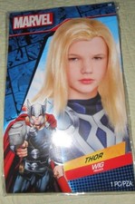 Childs Blonde Wig Marvel Avengers Thor Could Also be Elf Warror etc New in Pkg