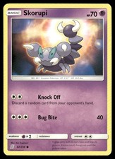 skorupi pokemon card value Pokemon Furious Fists Skorupi #38