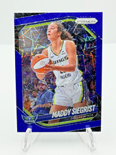 2025 Prizm WNBA - Maddy Siegrist Blue Velocity Prizm #50