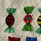 11 Piece Lot Vintage Hand Blown Art Glass Wrapped Candy - Murano Art Style Glass — photo 4