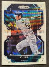 2022 Panini Prizm - Ichiro Suzuki #247 - White Wave Prizm - Seattle Mariners